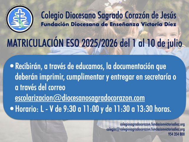 Matriculación ESO